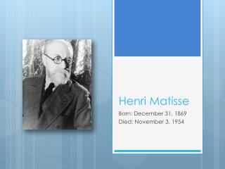 Henri Matisse