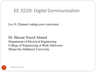 EE 3220: Digital Communication