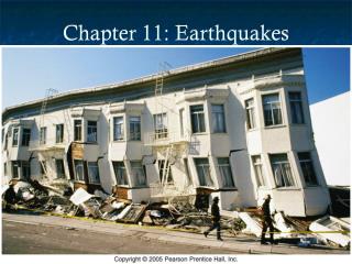 Chapter 11: Earthquakes