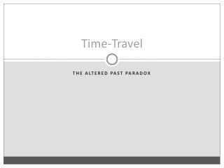 Time-Travel
