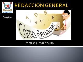 REDACCIÓN GENERAL