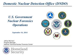 U.S. Government Nuclear Forensics Operations