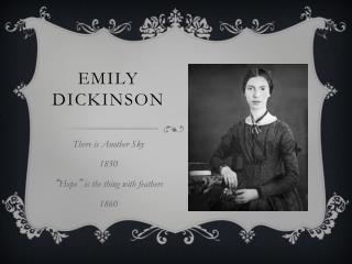 Emily Dickinson