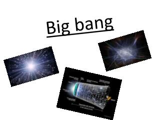 Big bang