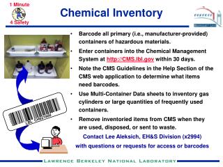 Chemical Inventory