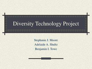 Diversity Technology Project