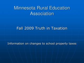 Minnesota Rural Education Association