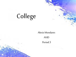 College