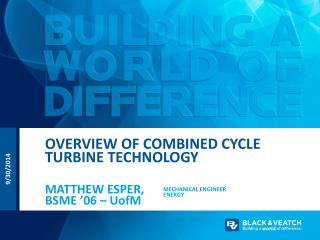 Overview of Combined Cycle Turbine Technology