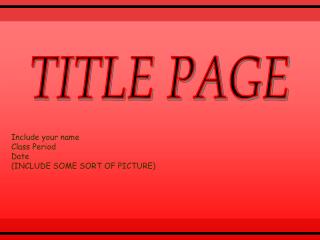 TITLE PAGE