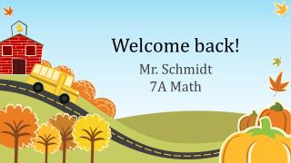 Welcome back!