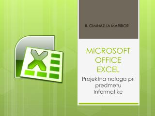 MICROSOFT OFFICE EXCEL