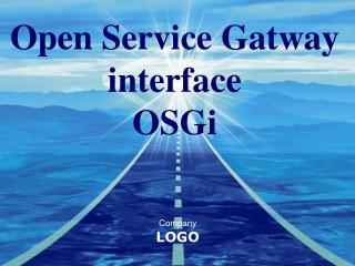 Open Service Gatway interface OSGi