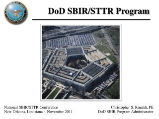 DoD SBIR/STTR Program