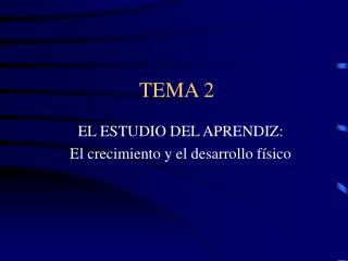 TEMA 2