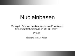 Nucleinbasen