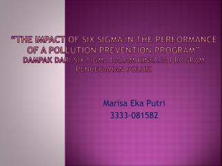 Marisa Eka Putri 3333-081582