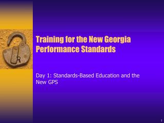 Training for the New Georgia Performance Standards