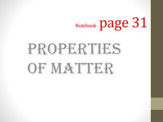 Notebook page 31