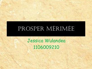 Prosper Mérimée