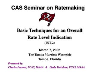 CAS Seminar on Ratemaking