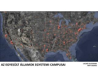 AZ EGYESÜLT ÁLLAMOK EGYETEMI CAMPUSAI