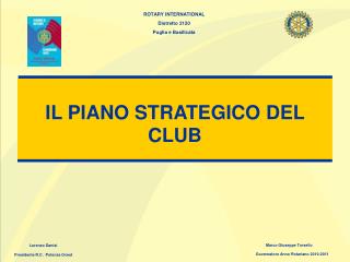 ROTARY INTERNATIONAL Distretto 2120 Puglia e Basilicata