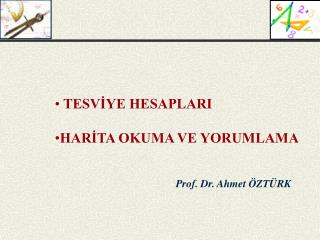 Prof. Dr. Ahmet ÖZTÜRK