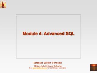 Module 4: Advanced SQL