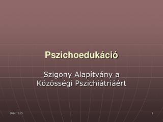 Pszichoedukáció
