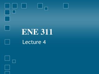 ENE 311