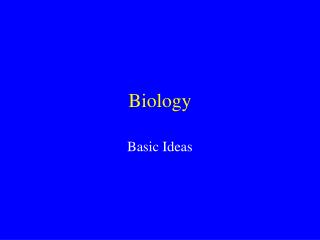 Biology