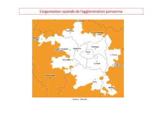 L’organisation spatiale de l’agglomération parisienne