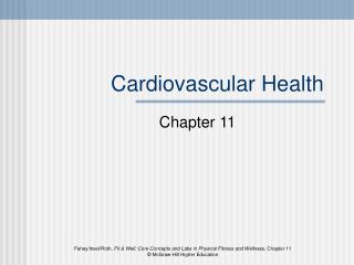 Cardiovascular Health