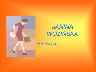 JANINA WOZIŃSKA