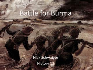 Battle for Burma