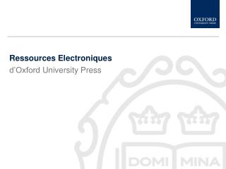 Ressources Electroniques