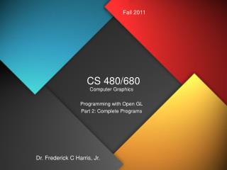 CS 480/680