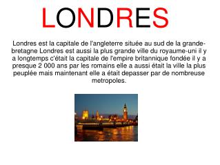 L O N D R E S