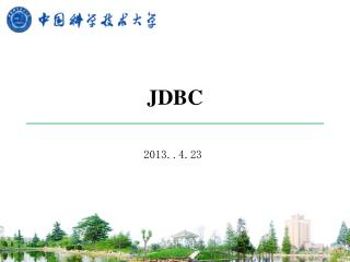 JDBC