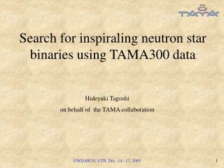 Search for inspiraling neutron star binaries using TAMA300 data