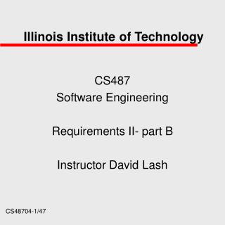 Illinois Institute of Technology