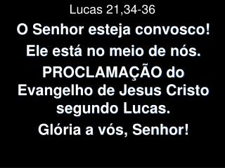 Lucas 21,34-36