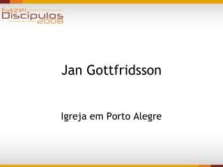 Jan Gottfridsson