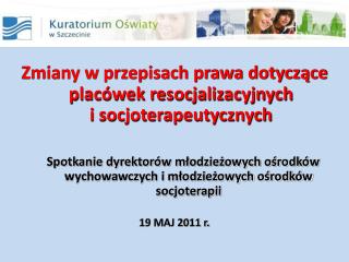 rozporządzenie Ministra Edukacji Narodowej z dnia 10 grudnia 2010 r.