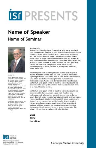 Name of Speaker