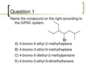 Question 1