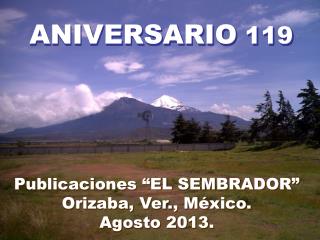 ANIVERSARIO 119