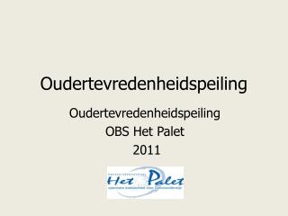 Oudertevredenheidspeiling