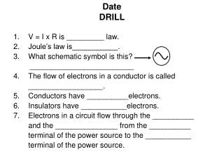 Date DRILL